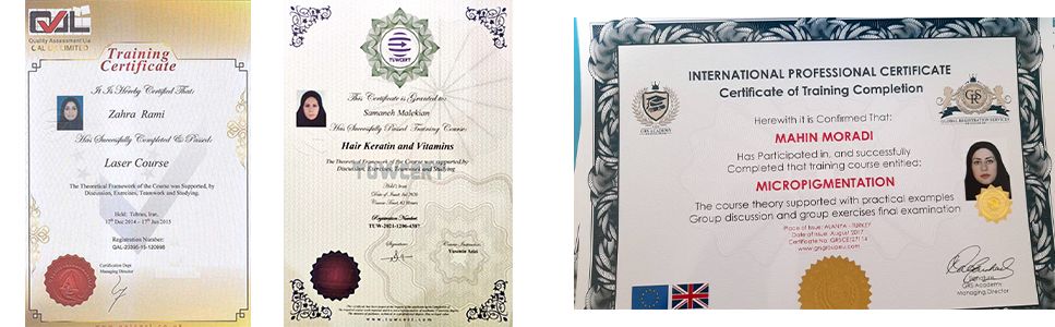مدرک بین المللی و فنی حرفه ای برای مهاجرت و رزومه و آموزش زیبایی-میکاپ-رنگ- ناخن-اکستنشن مژه- رنگمو-آرایش دائم-فیشال
